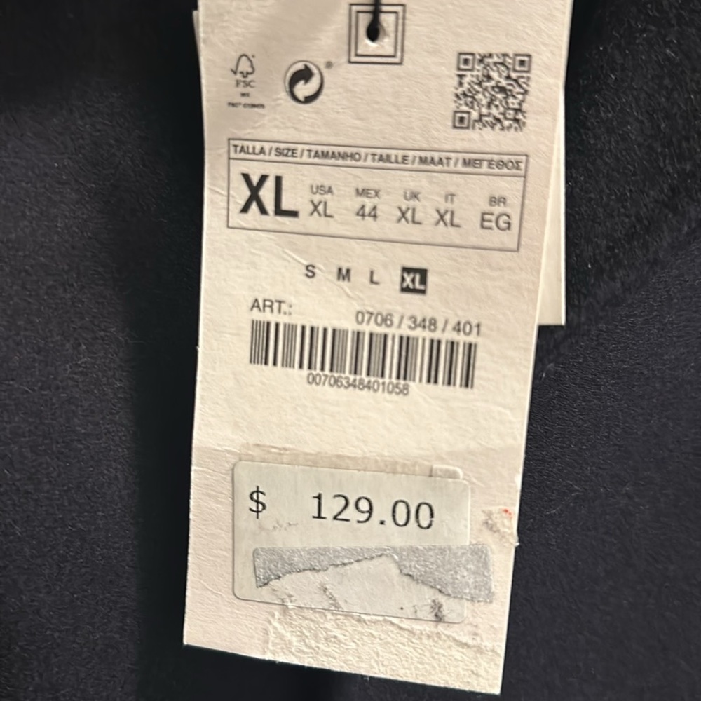 Zara wool jacket - Picture 3 of 4